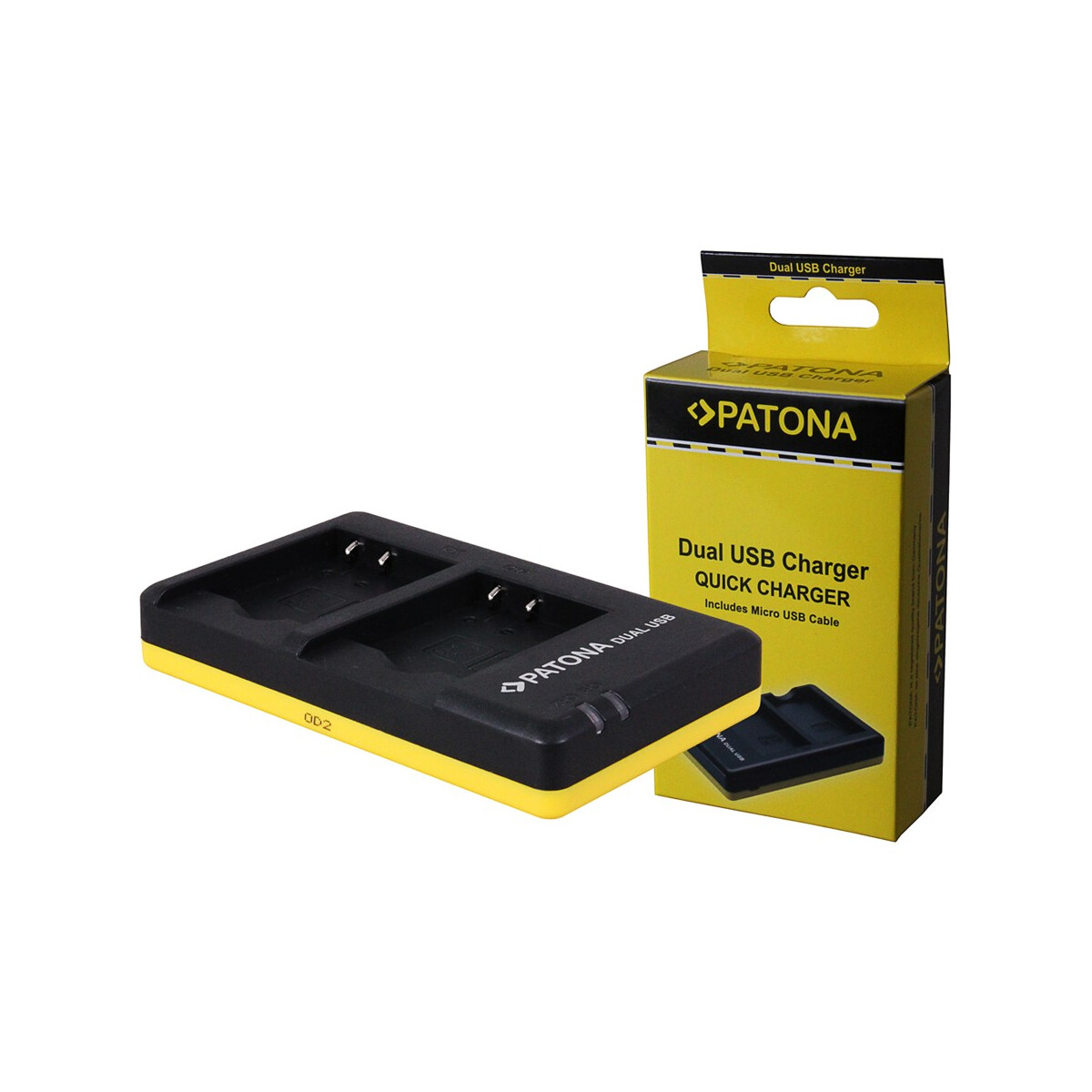 Dual Schnell-Ladegerät f. Sony NP-BN1 BN1 inkl. Micro-USB Kabel