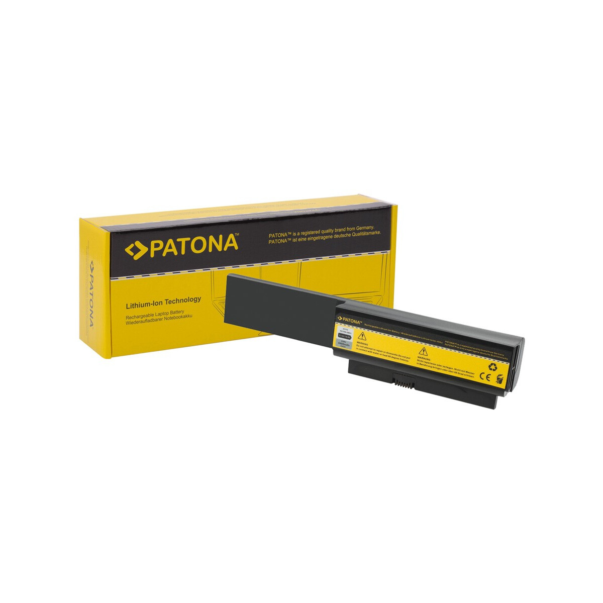 PATONA Akku passend für HP ProBook 4310s Business Notebook 2230s – 14,8 Volt 4400 mAh