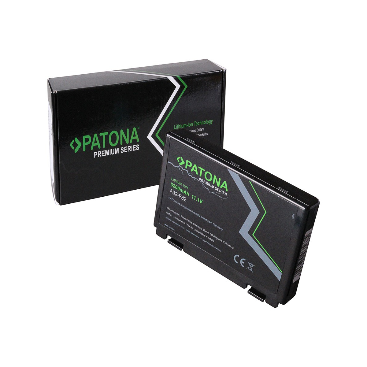 Premium Akku kompatibel Asus K50ij F52 F83S K40 K401JE1S K401