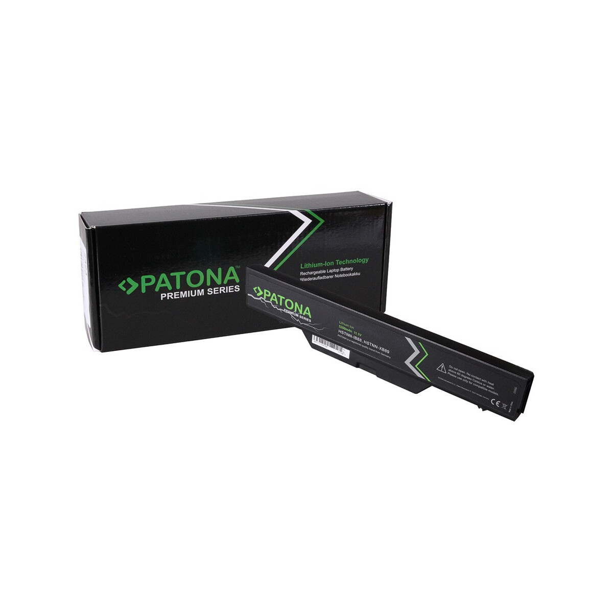 PATONA Premium Akku passend für HP 4510 HSTNN-IB88 ProBook 4710 4510S – 11,1 Volt 5200 mAh