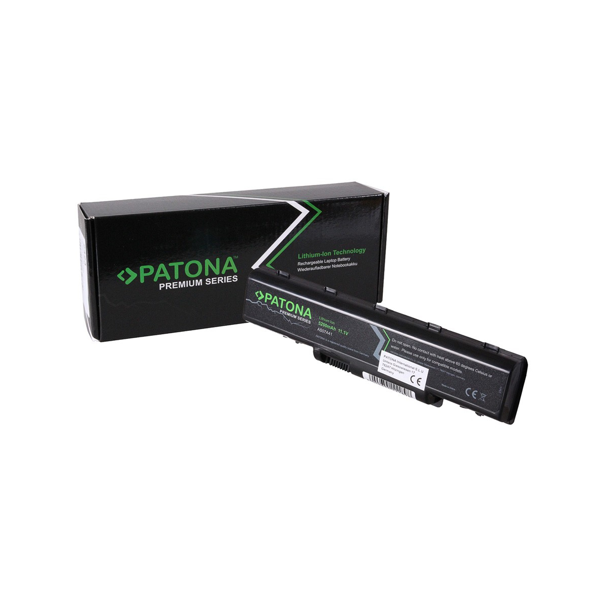 Premium Akku kompatibel Acer AS07A31 AS07A41 AS07A51 AS07A52
