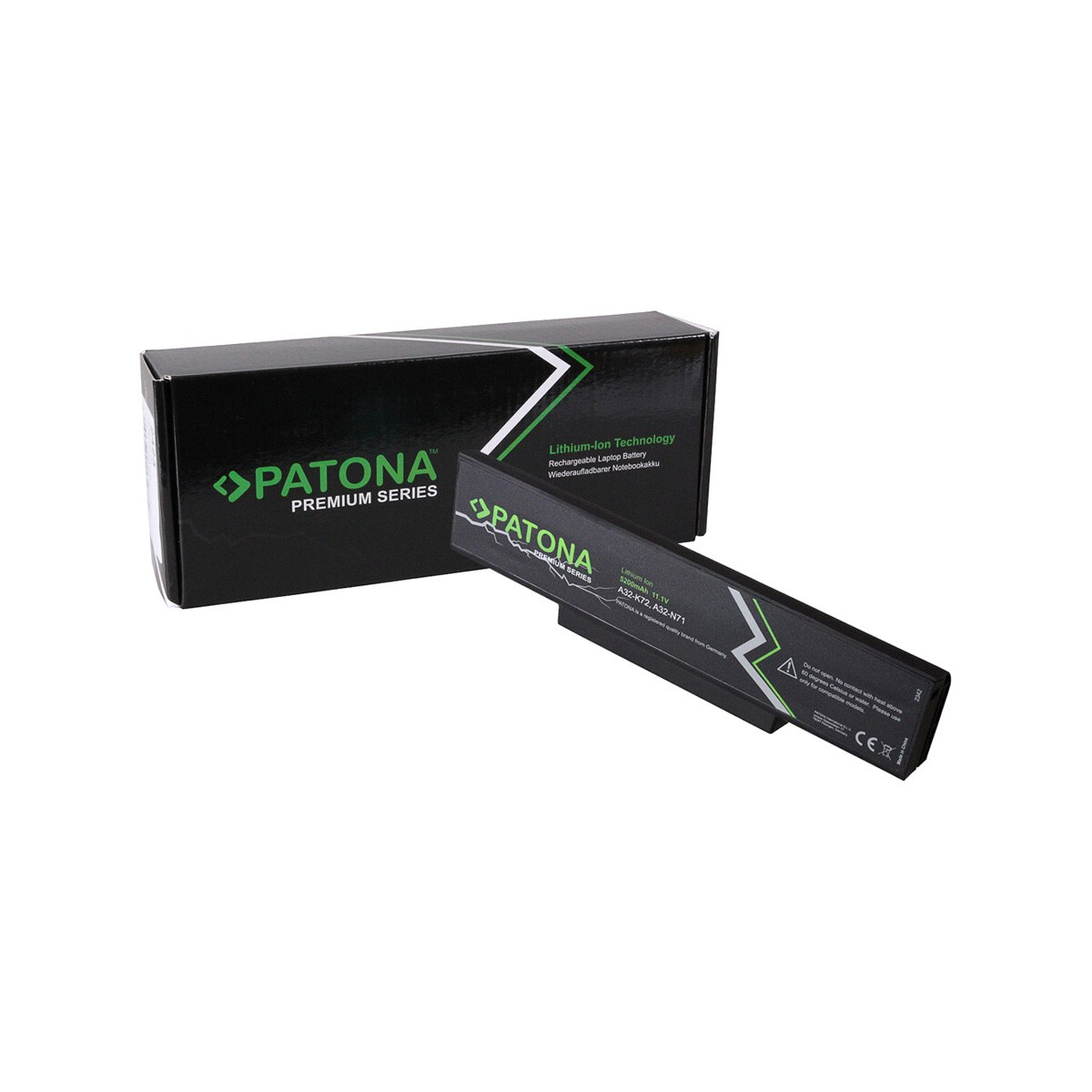 Premium Akku kompatibel Asus A32-K72 A A32K72 A32-K72 A32N71