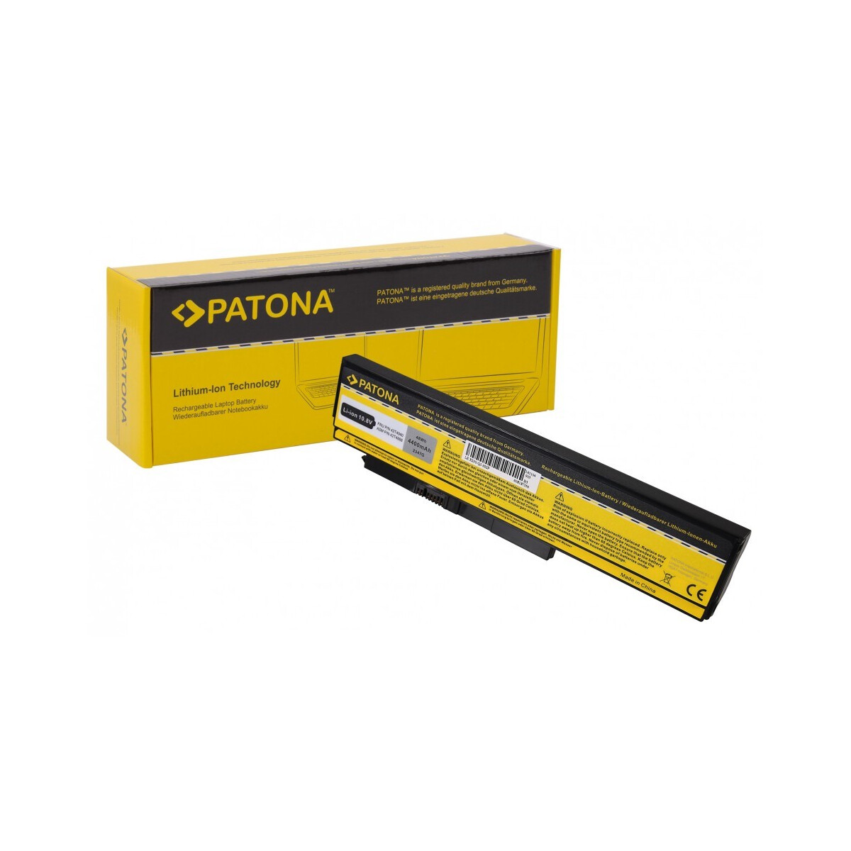 PATONA Akku passend für Lenovo X230 ThinkPad X220I X220S – 11,1 Volt 4400 mAh
