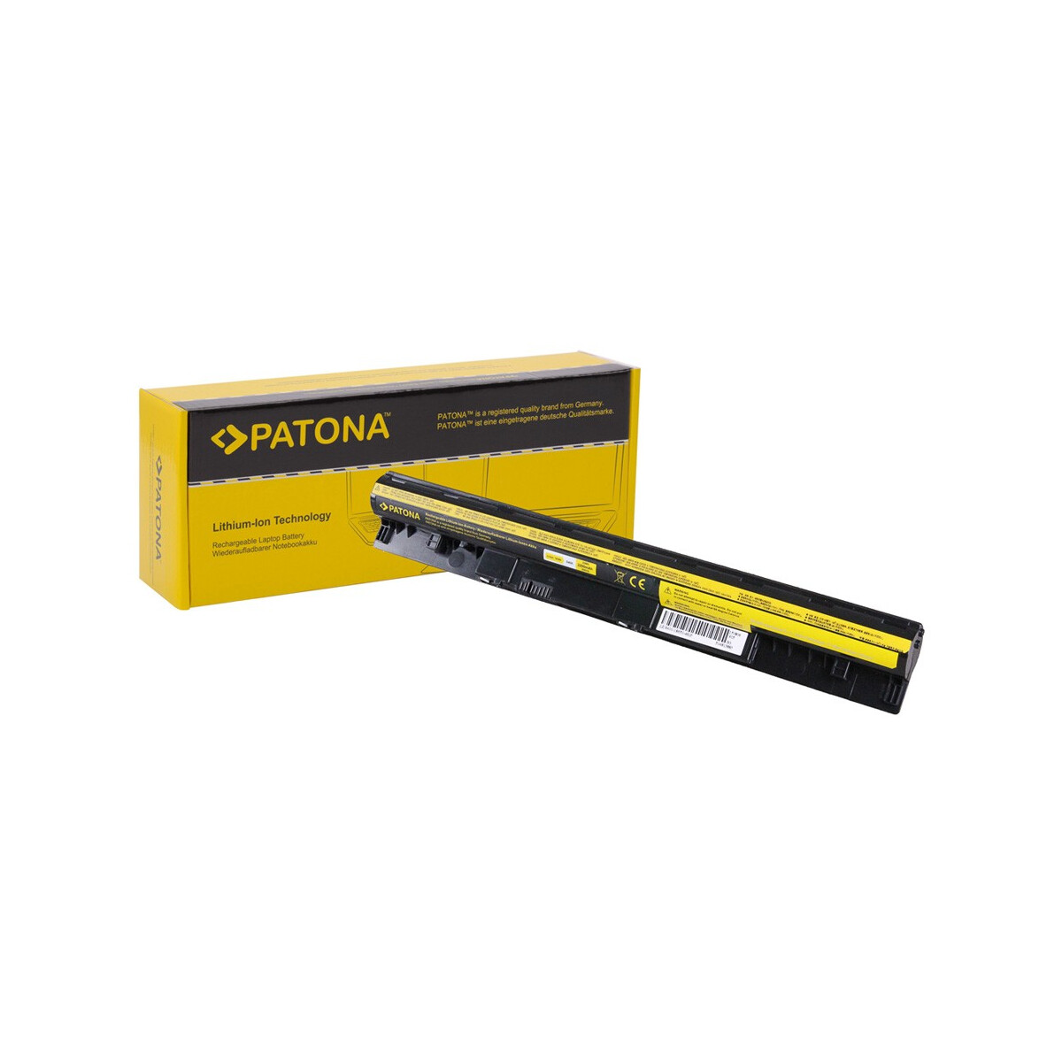 PATONA Akku passend für Lenovo S400-18650 IdeaPad S300a S300-a S300bni – 14,8 Volt 2200 mAh