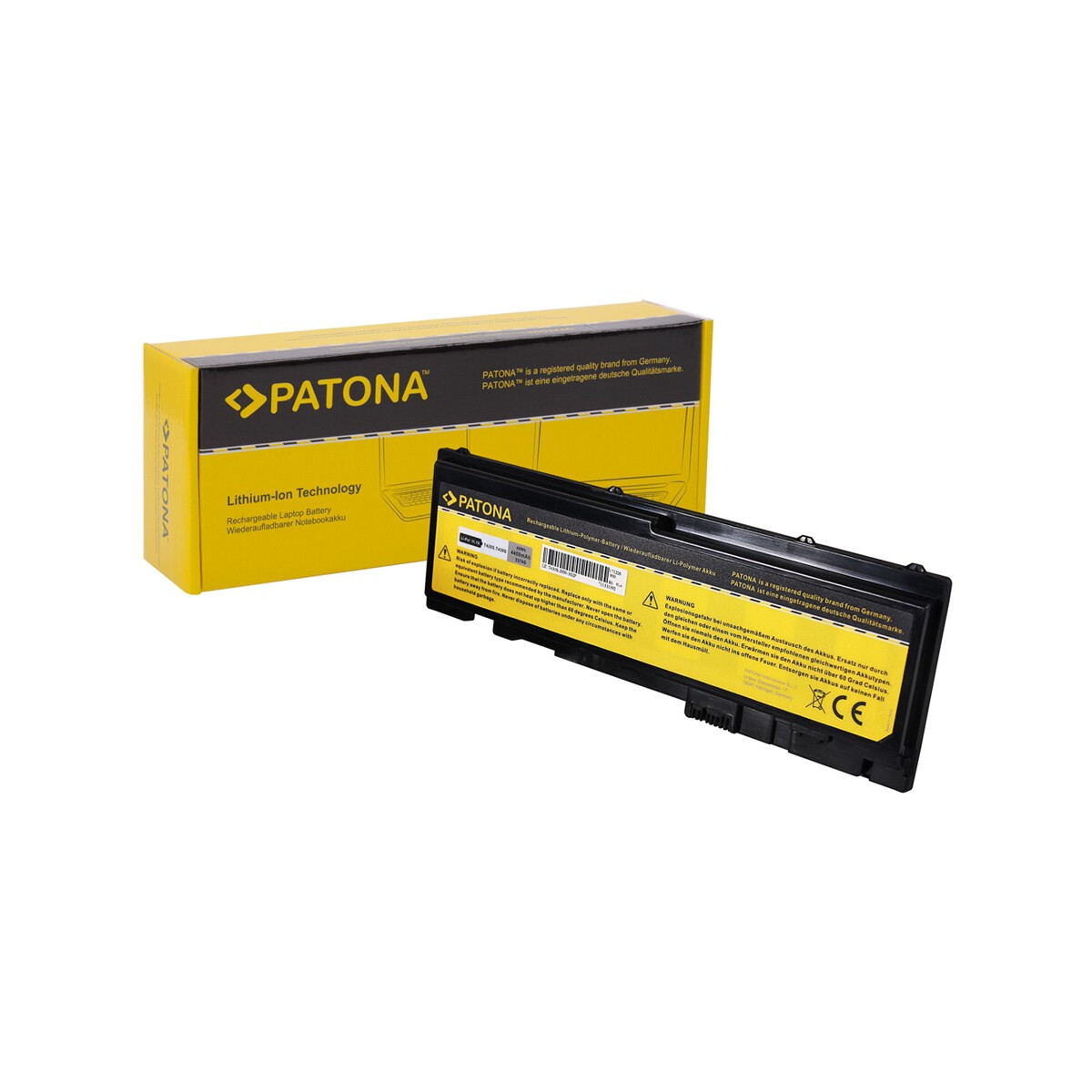 PATONA Akku passend für Lenovo T420 ThinkPad T420s T420si T430s – 11,1 Volt 4400 mAh