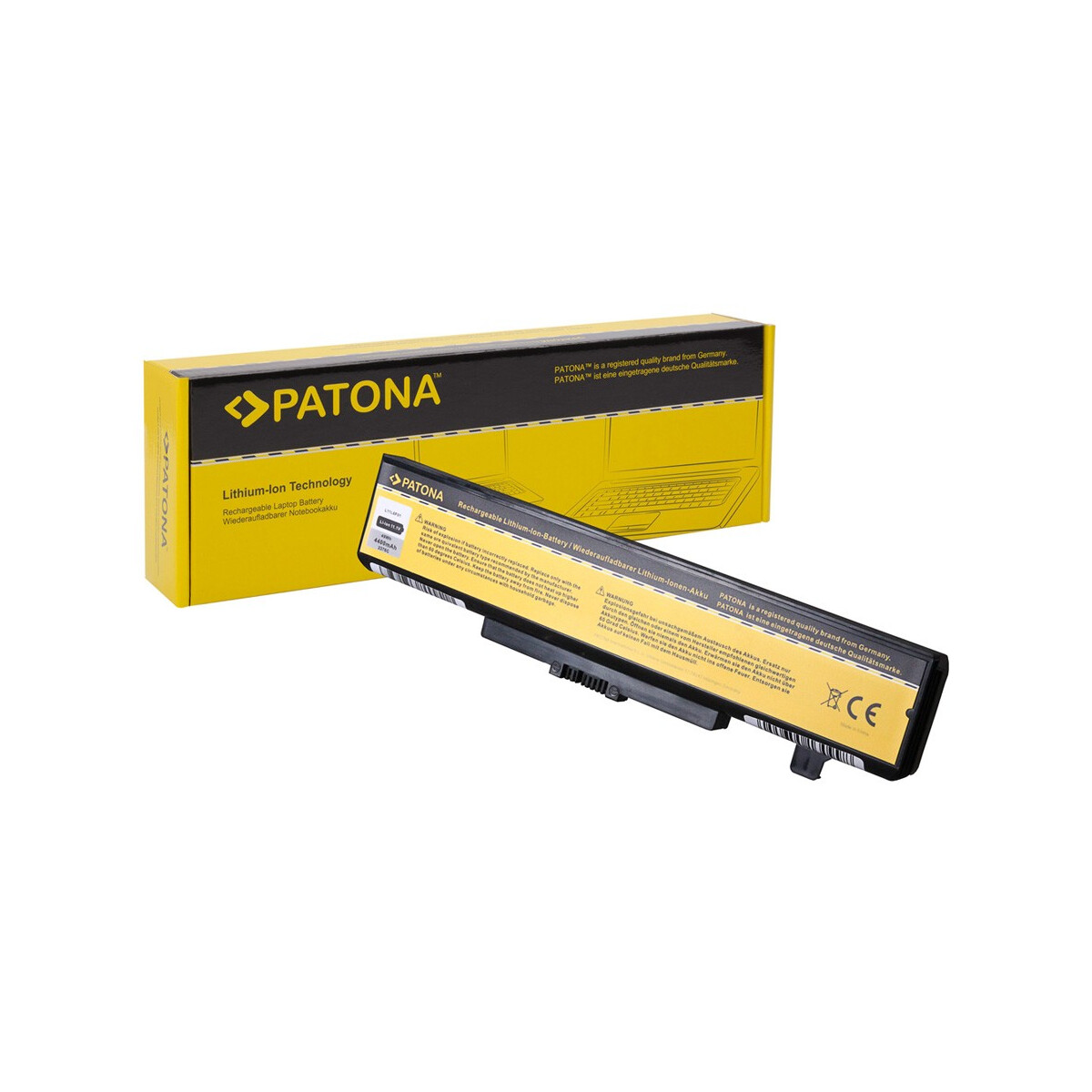 PATONA Akku passend für Lenovo B580 IdeaPad B480 B485 B490 B580 B585 – 11,1 Volt 4400 mAh