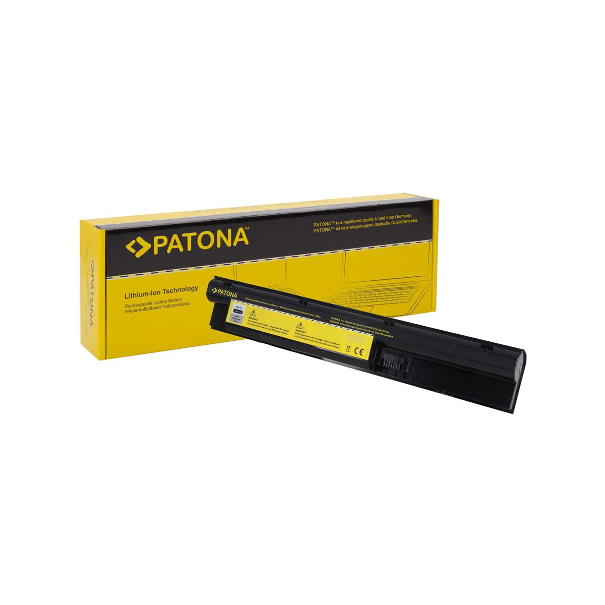 PATONA Akku passend für HP 440 G1 ElitePad 900 G1 440 G1 ProBook 440 445 – 11,1 Volt 4400 mAh