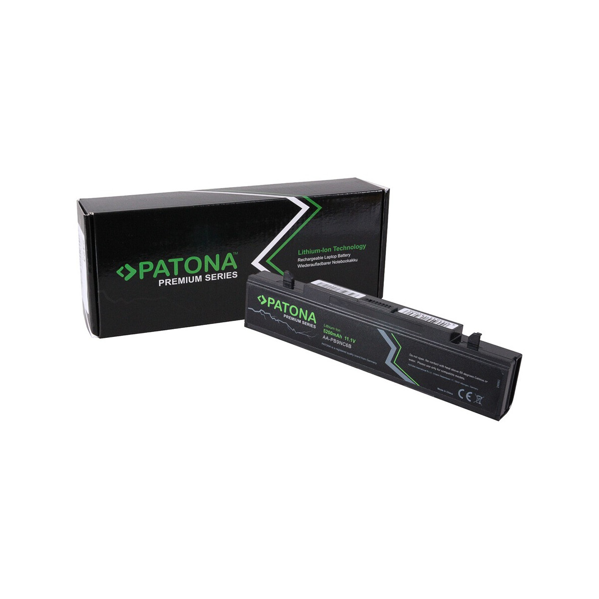 Premium Akku f. Samsung R520 NP Q318E R418 R420 R428 R429 R430 R440 von PATONA