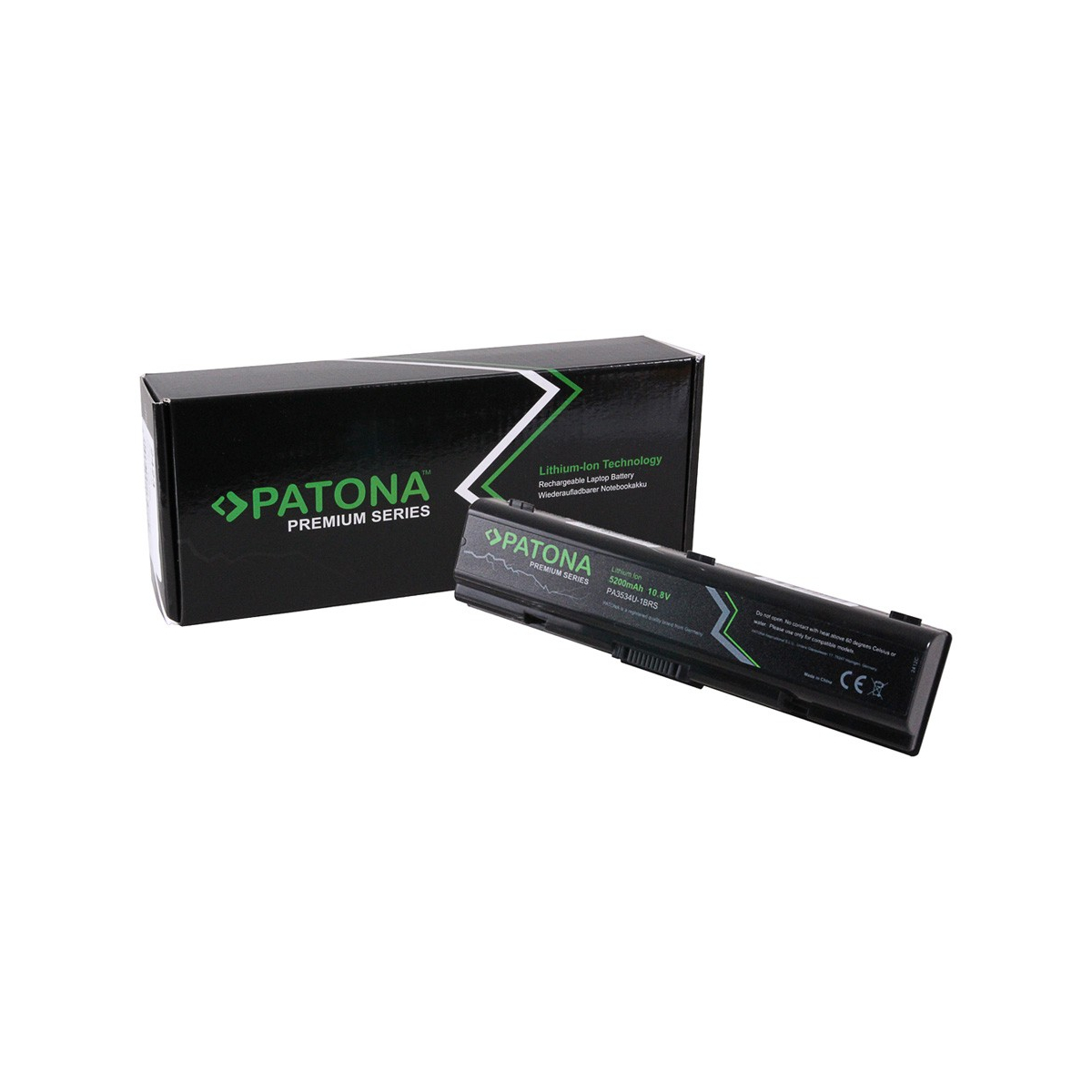 Premium Akku kompatibel Toshiba PA3535U Dynabook A2000ET00X A200-0ET00X