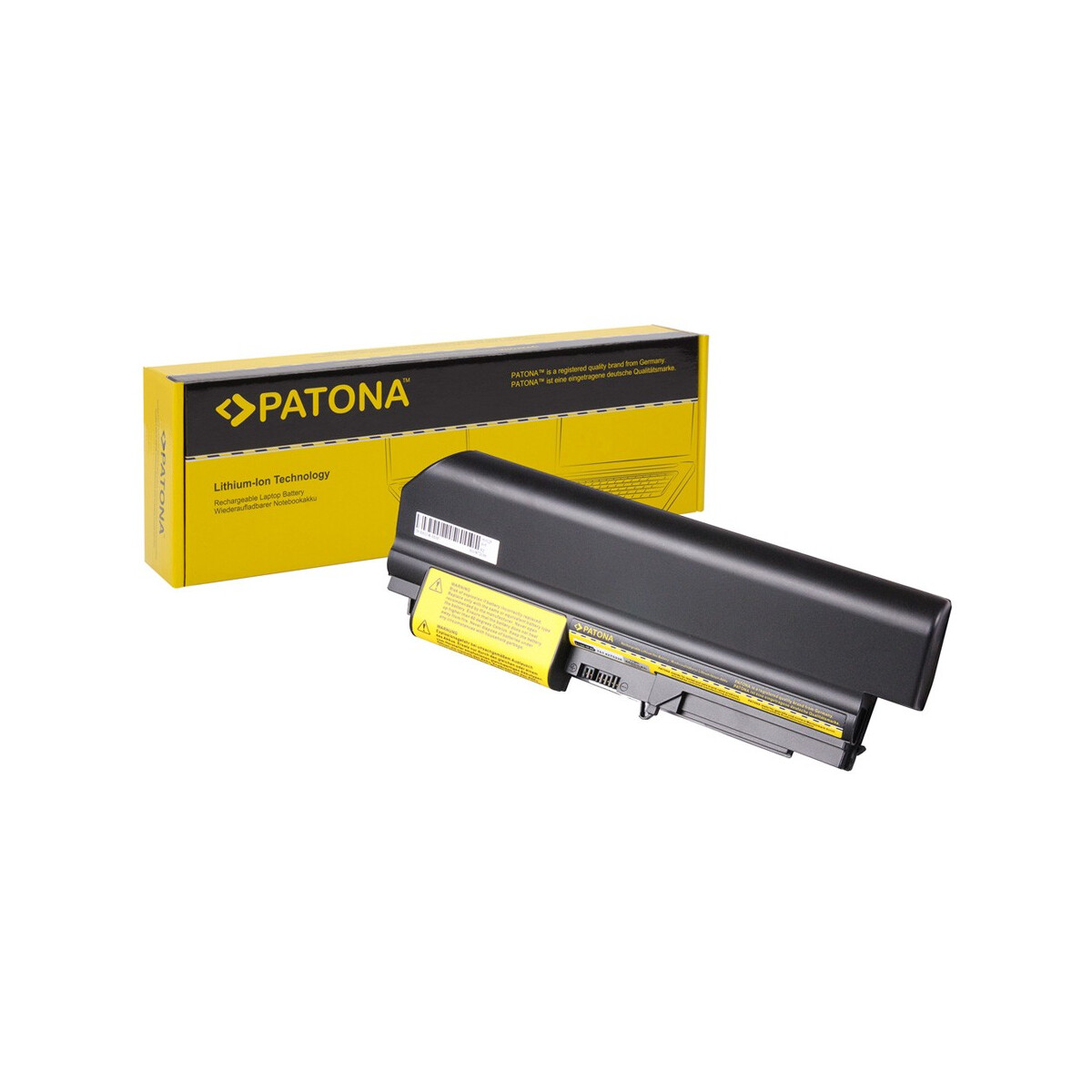 PATONA Akku passend für IBM 92P1126 14 inch widescreen ThinkPad Widescreen – 10,8 Volt 6600 mAh