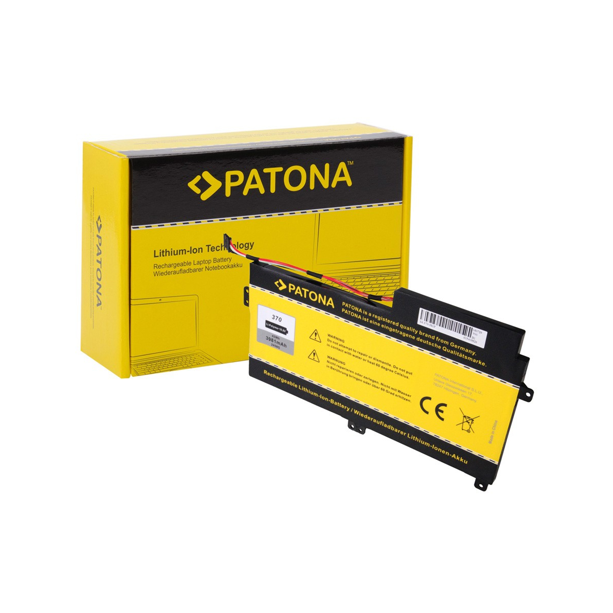 Akku f. Samsung 370 ATIV BOOK 4 450R4V 450R5V 470R5E 370