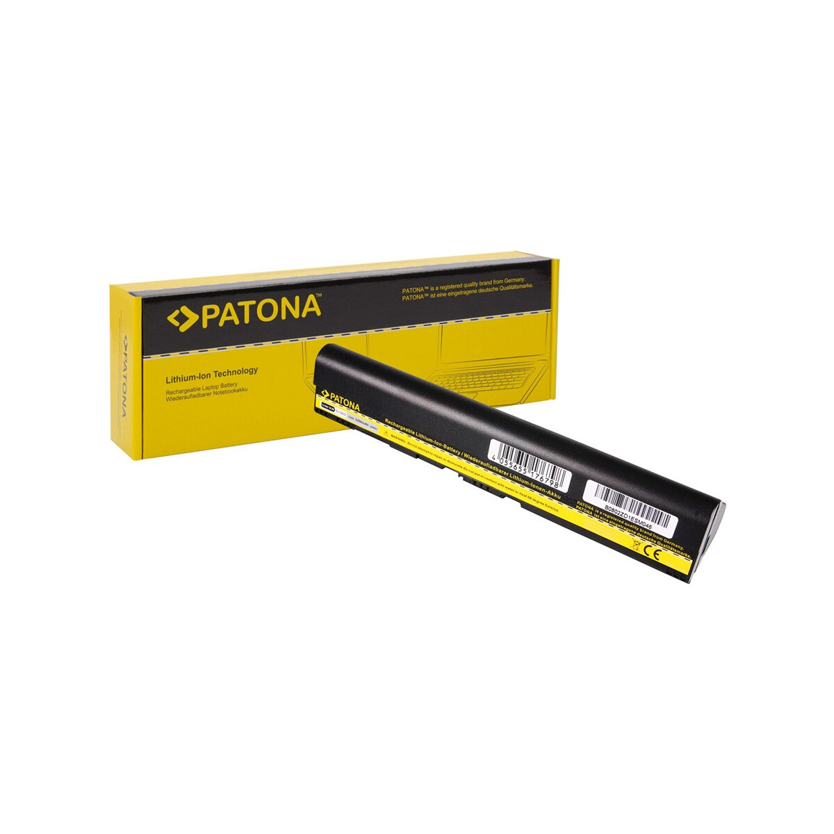 PATONA Akku passend für Acer Aspire One 756 Series 756 V5-171 – 14,4 Volt 2200 mAh