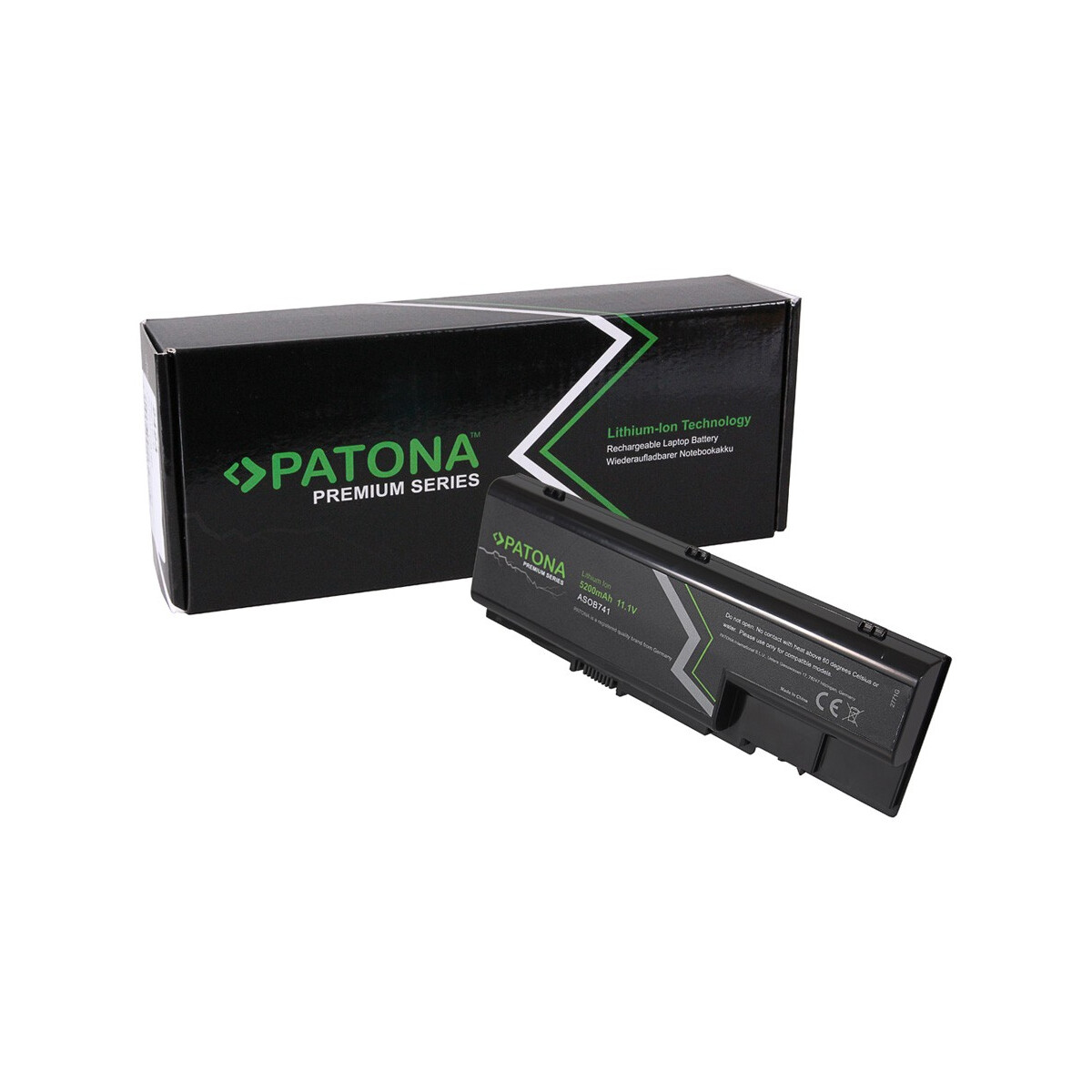 PATONA Premium Akku passend für Acer Aspire ASOB741 Aspire 5310 5315 5520 5710