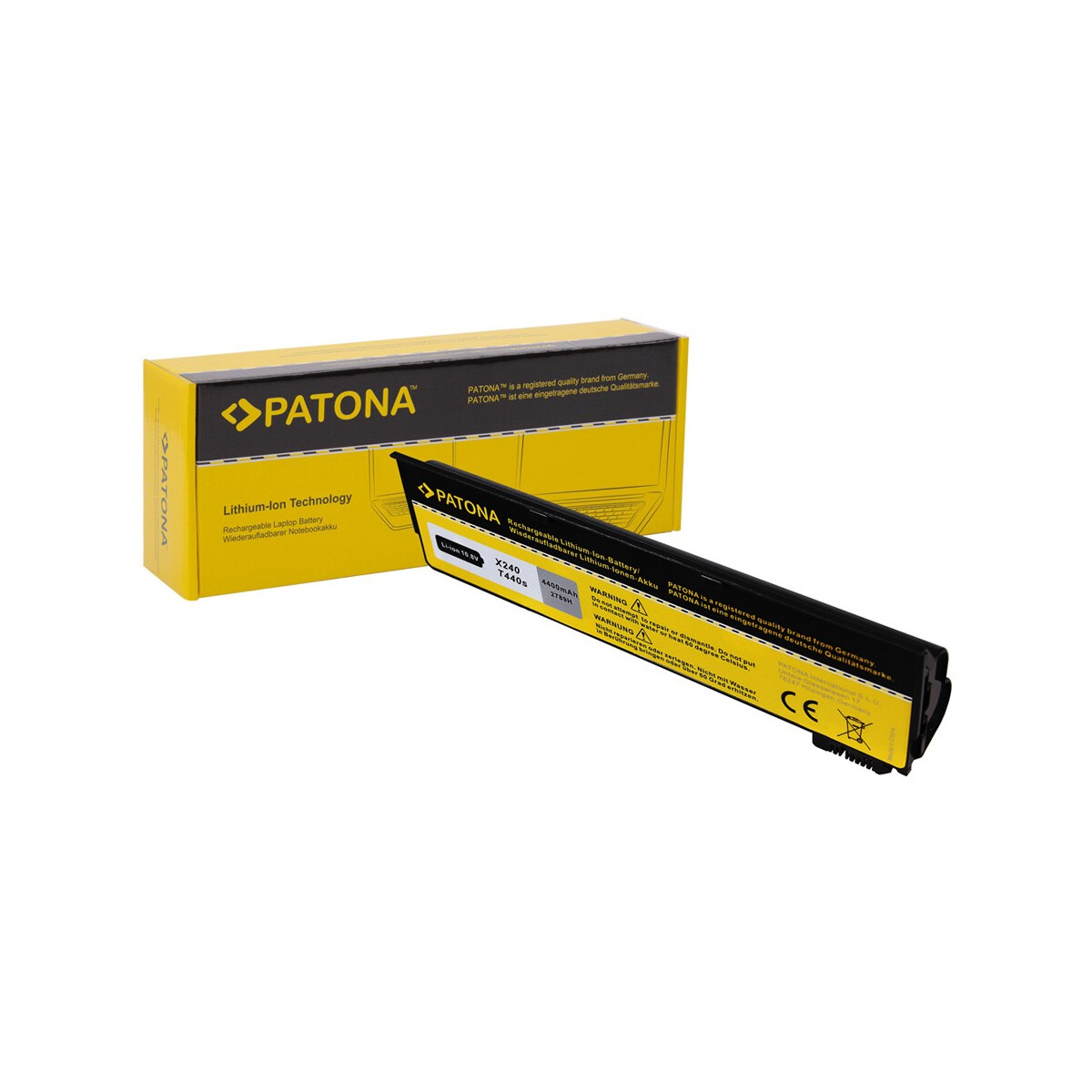 PATONA Akku passend für Lenovo X240 ThinkPad K2450 T440 T440S X240