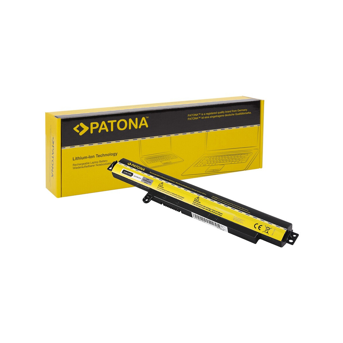 PATONA Akku für Asus F102BA X102B X102BA-HA41002F X102BA-BH41T