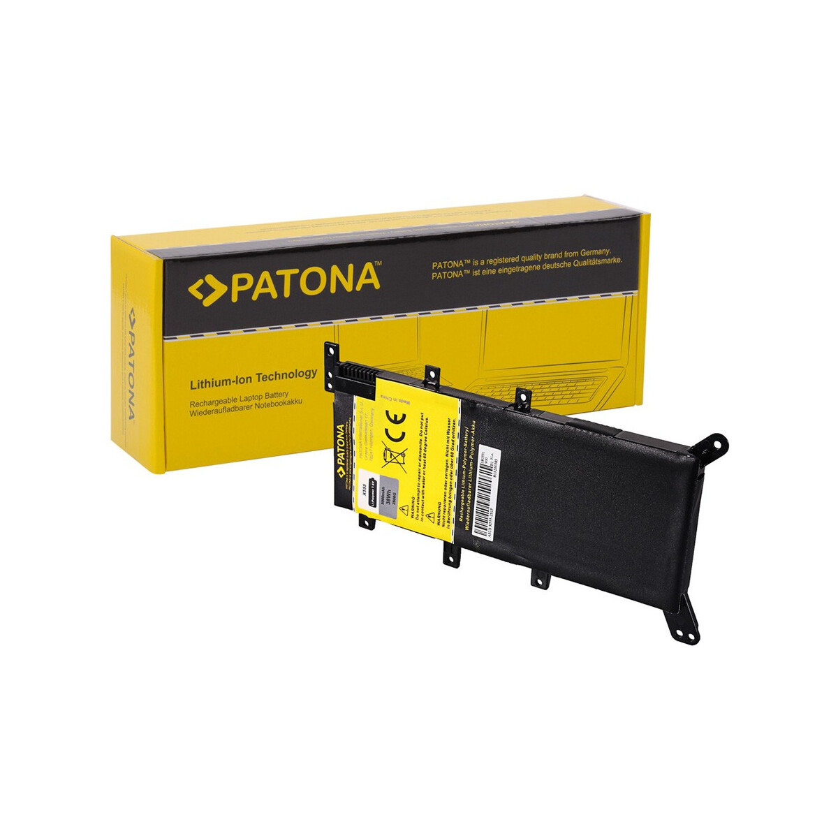 PATONA Akku für Asus X555 Serie C21N1347 X555 X555L X555LA X555LB