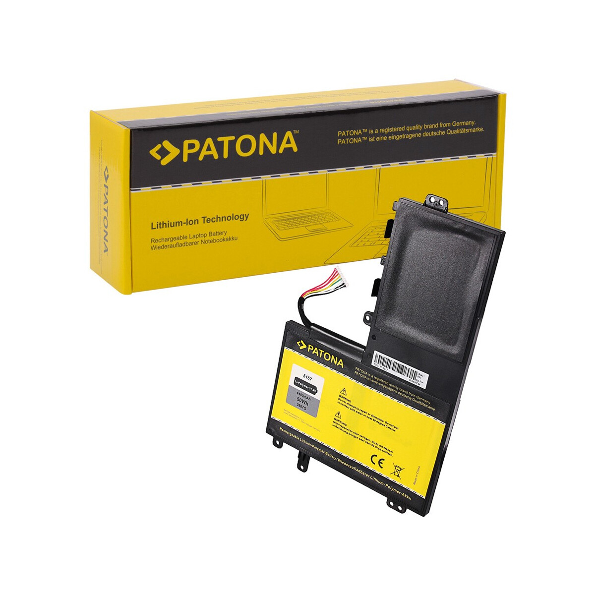 PATONA Akku für Toshiba Satellite M40-A M50-A U40t-A 5157 P000577250 PA5157U-1BRS