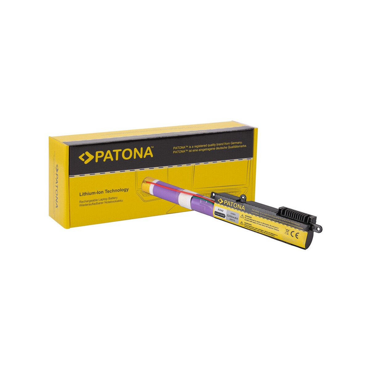 PATONA Akku für Asus X540 X540LA X540LJ X540SA X540SC X540 YA X540S