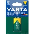 Varta 9V Block 6LR61 MN1604 wiederaufladbar Ready2Use...