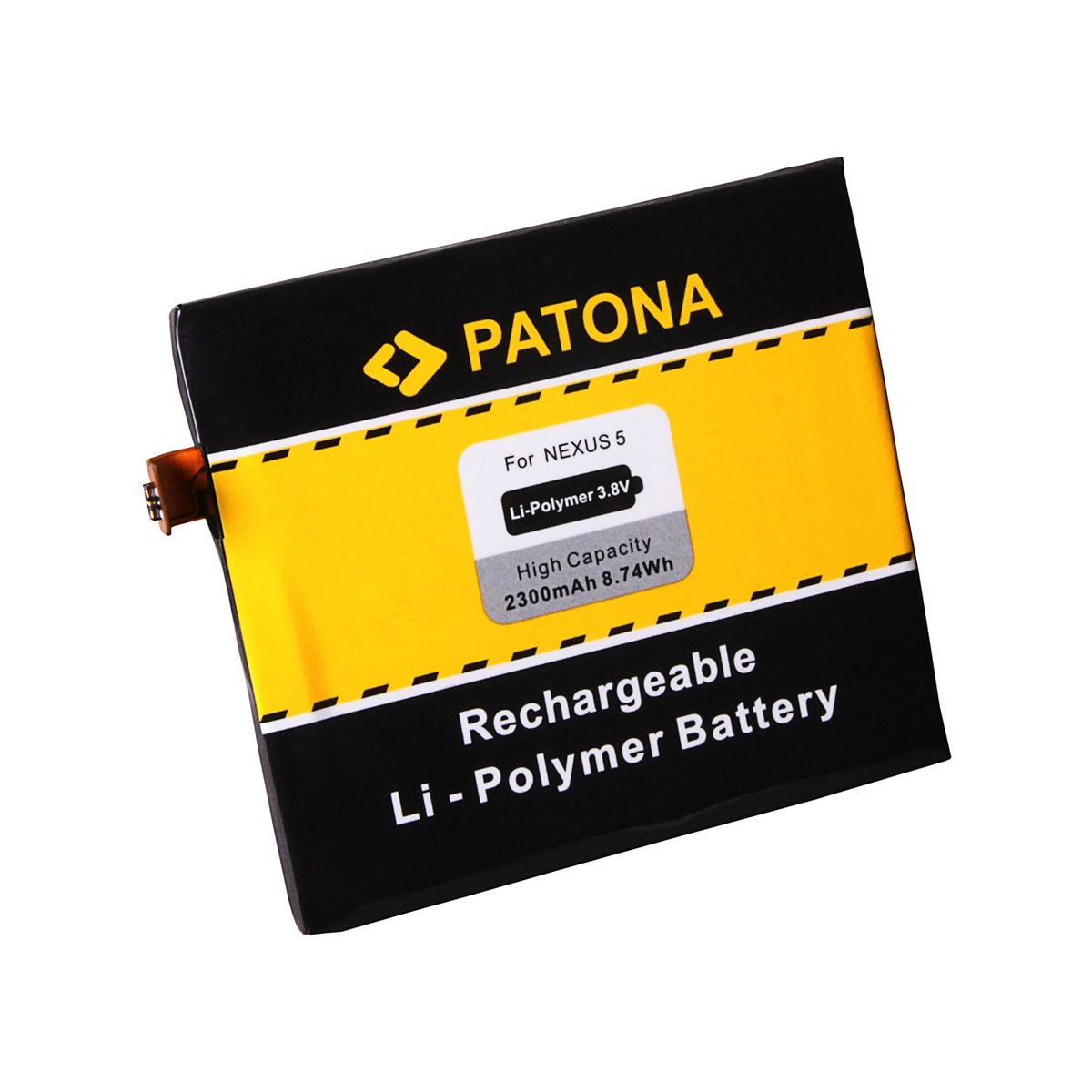 Akku kompatibel zu LG Nexus 5 D820 D821 - 3,8V 1,5Ah