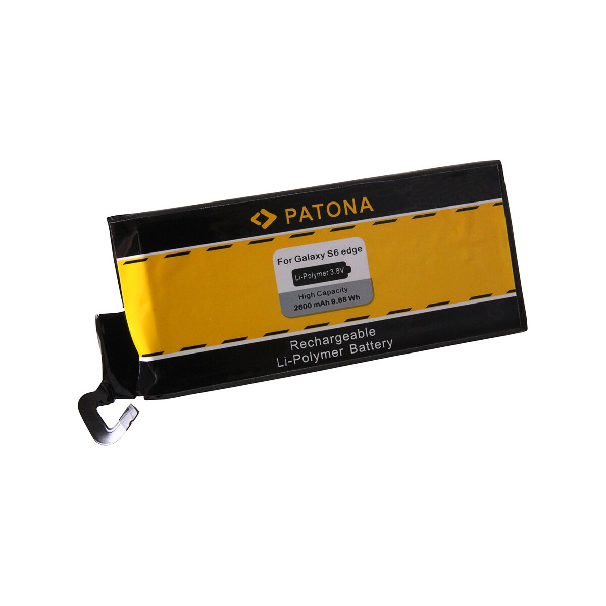 PATONA Akku für Samsung S6 Edge Galaxy S6 Edge – 3,8 Volt 2600 mAh