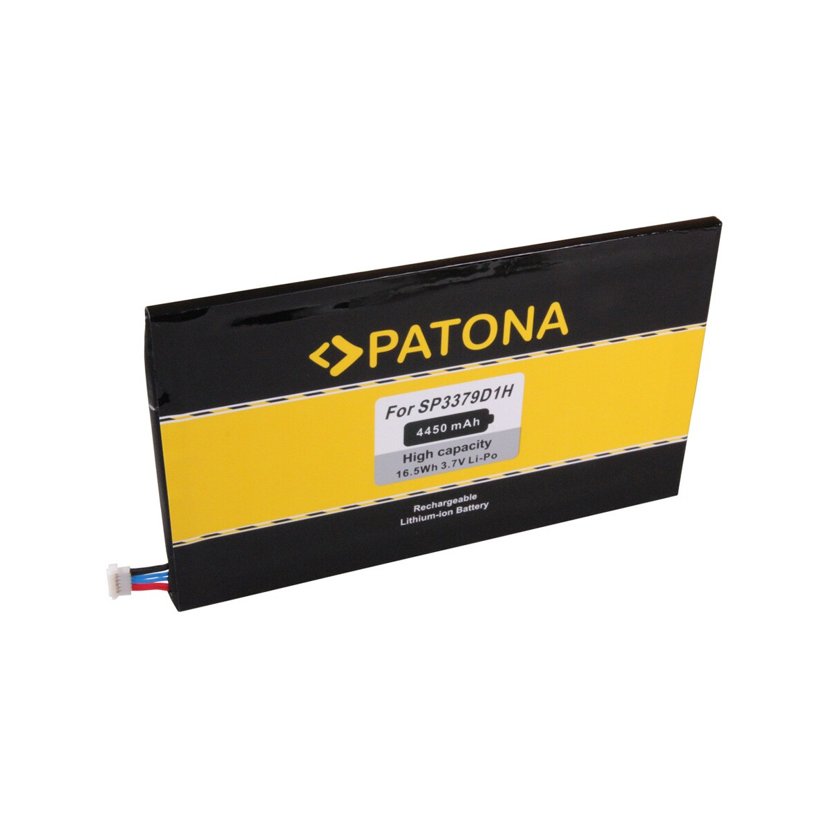 PATONA Akku passend für Samsung Galaxy Tab 3 SM-T310 SM-T311 - 3,7V 4,4Ah – 4450 mAh