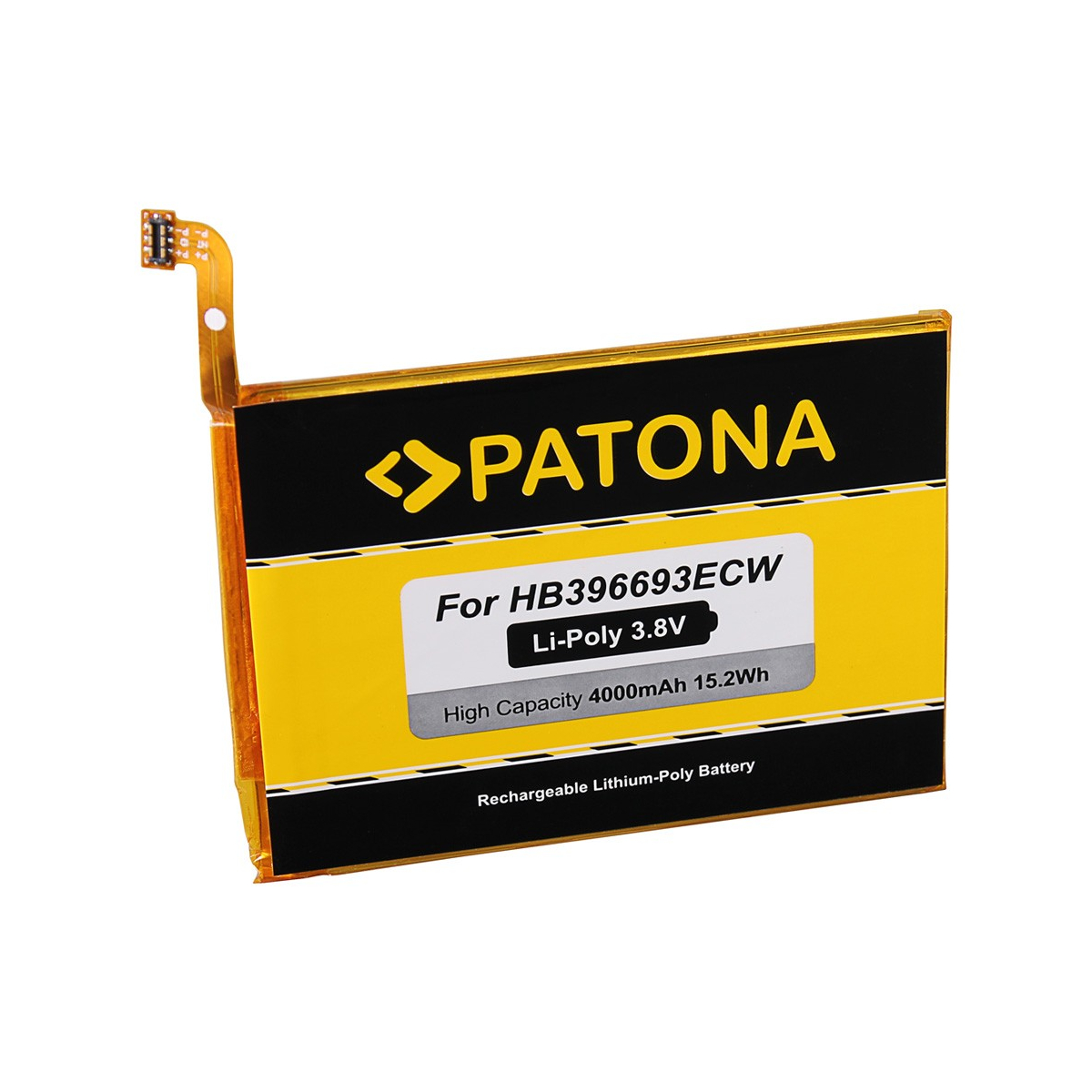Akku kompatibel zu Huawei Ascend Mate 8 HB396693ECW - 3,8V 4Ah
