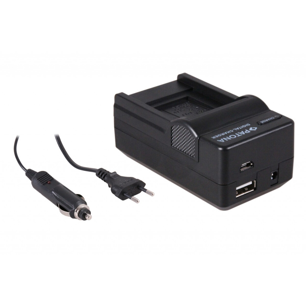PATONA 4 in 1 Ladegerät für Casio CGA-S007E FNP-70 IA-BH125C Exilim EXZ150 EX-Z150 EXZ155