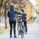 Radfahren mit dem E-Bike in der Natur